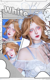 LENSPOP Full Coverage 1-Year White Blue Purple Cosplay Contact Lenses – Hinata, Shinobu & Geisha