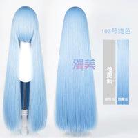 Manmei 600g Upgraded Thickened 100cm Long Straight Universal Cosplay Wig – 168 Colors