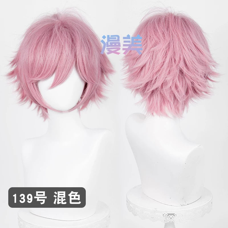 Manmei Upgraded 32cm Outward-Flipped Universal Cosplay Wig Colors 73 – 168