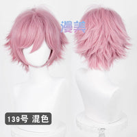 Manmei Upgraded 32cm Outward-Flipped Universal Cosplay Wig Colors 73 – 168