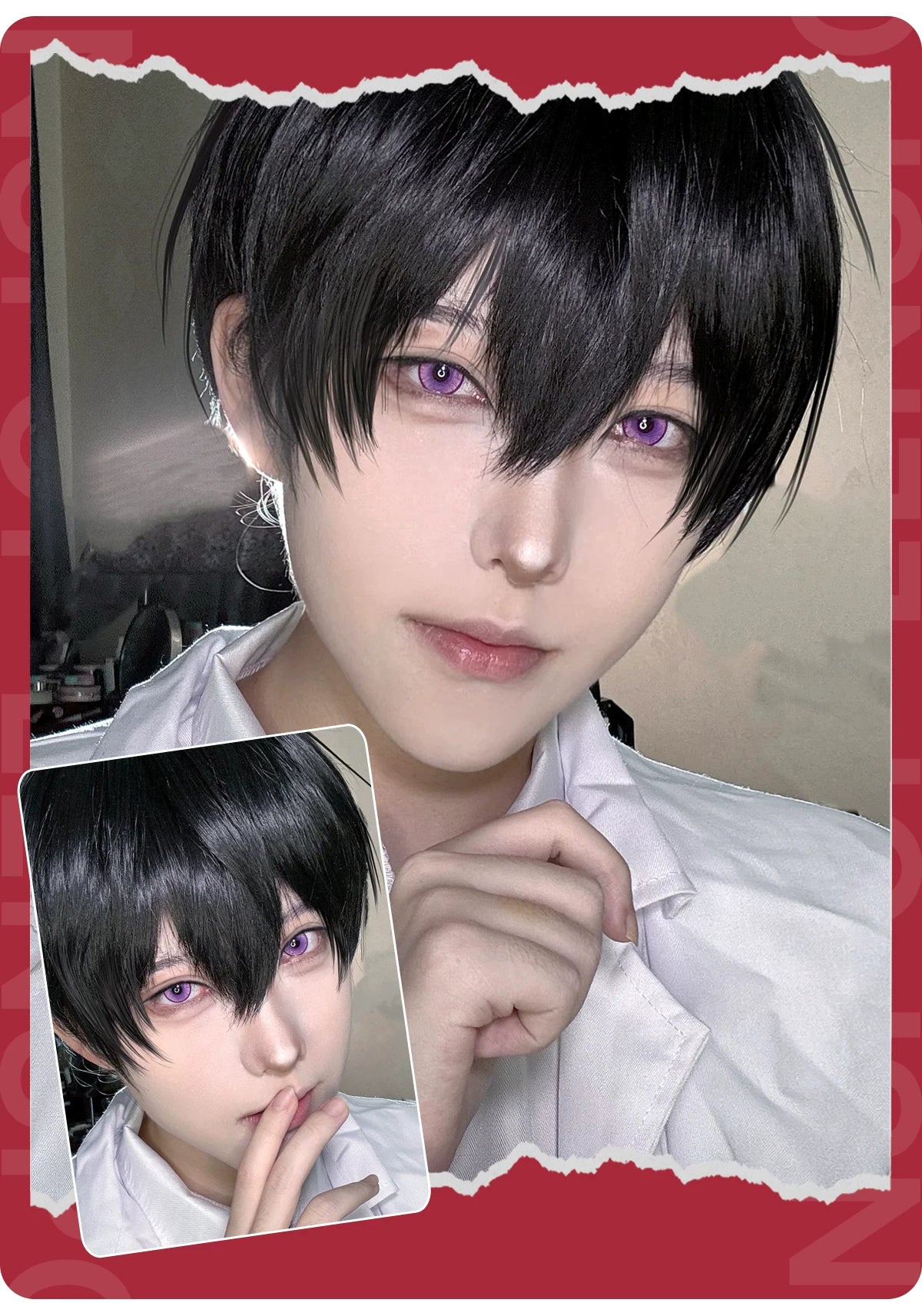 LENSPOP Jade Glazed 6-Month Cosplay Contact Lenses – Sandwich Process Series