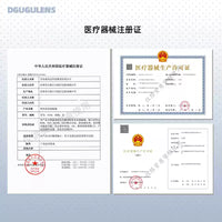 DGUGULENS Secret Realm 1-Day Large Diameter BJD Cosplay Contact Lenses – Deep Blue, Red, Cyan & Gold