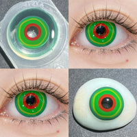 Comic Pie Hiyori Saku 1-Year Green Cosplay Contact Lenses – Large Diameter