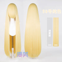 Manmei 600g Upgraded Thickened 100cm Long Straight Universal Cosplay Wig – 168 Colors
