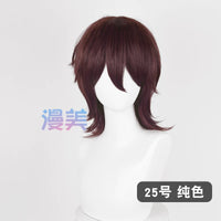 Manmei 37cm Outward Flipped Wolf Cut Universal Cosplay Wig