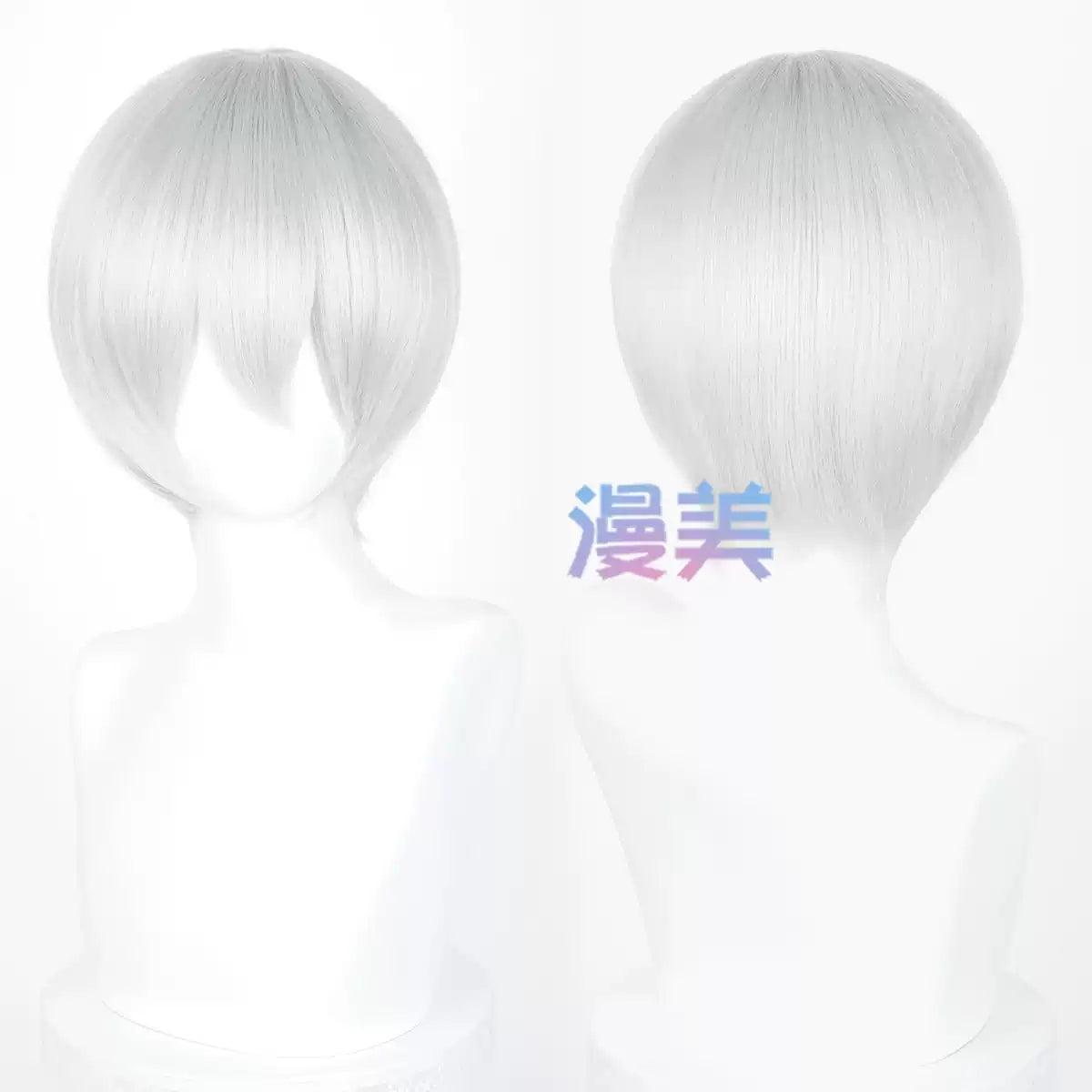 Manmei 30cm Volumized Crimped Universal Cosplay Wig