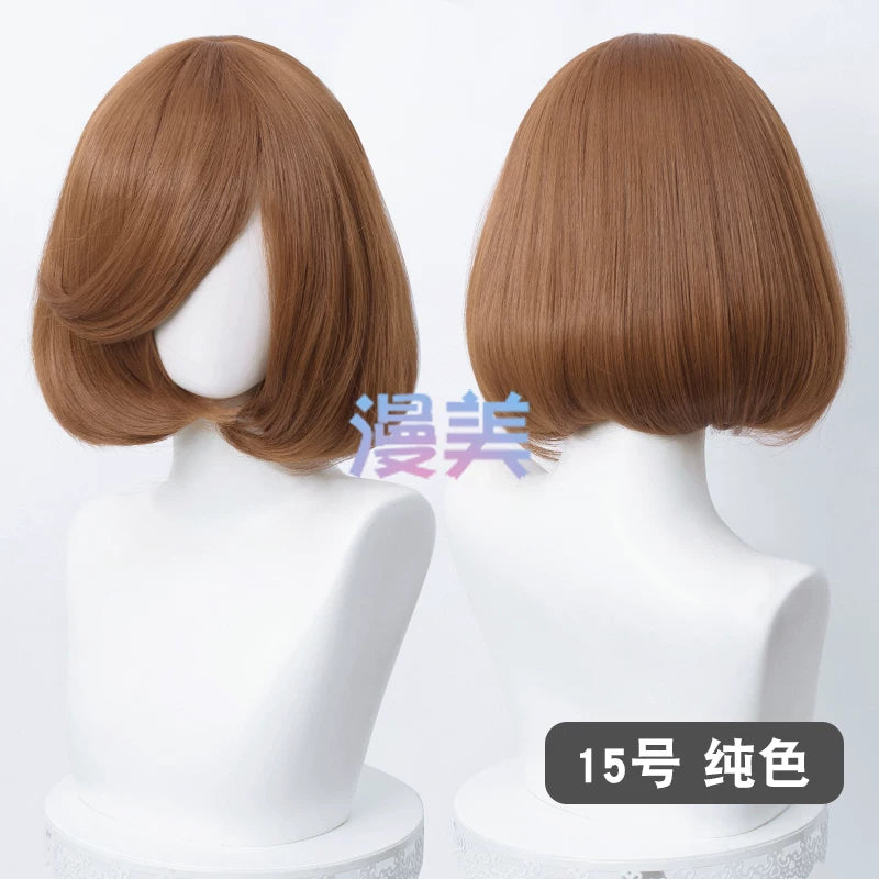 Manmei Bobo Bob Cut Inward Curled Short Universal Cosplay Wig