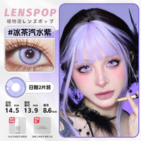 LENSPOP Purple Collection 1-Day Anime Cosplay Contact Lenses