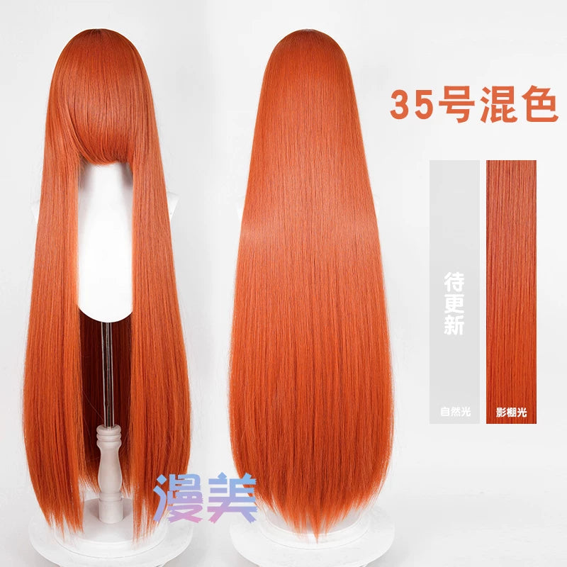 Manmei 600g Upgraded Thickened 100cm Long Straight Universal Cosplay Wig – 168 Colors