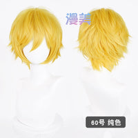 Manmei Upgraded 32cm Outward Flipped Universal Cosplay Wig Colors 1 – 72