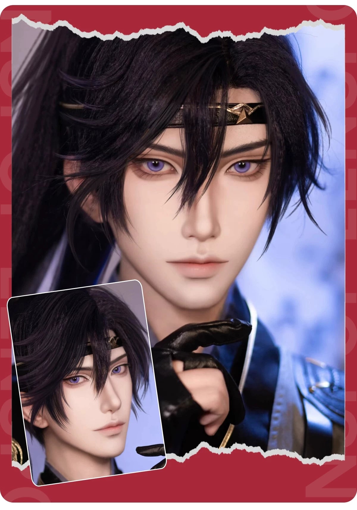 LENSPOP Starlight Tears 6-Month Cosplay Contact Lenses – Halo Sandwich Series