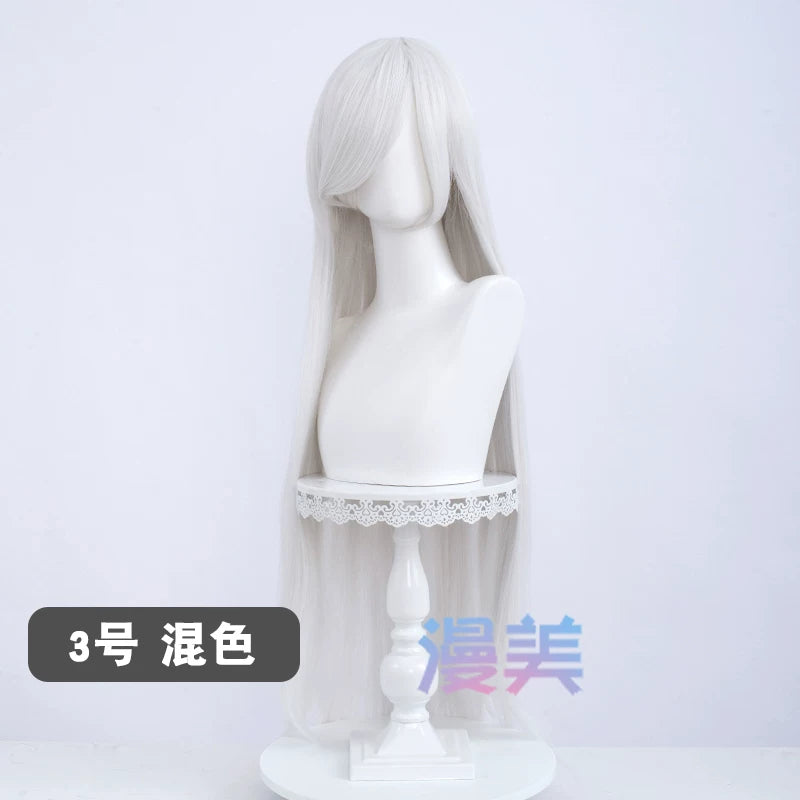 Manmei 100cm Long Straight Cosplay Wig for Anime, Costume & Character Styling