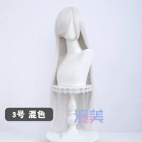 Manmei 100cm Long Straight Cosplay Wig for Anime, Costume & Character Styling