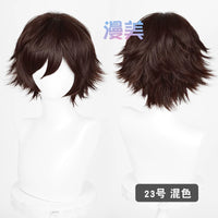 Manmei Upgraded 32cm Outward Flipped Universal Cosplay Wig Colors 1 – 72