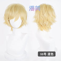 Manmei Upgraded 32cm Outward Flipped Universal Cosplay Wig Colors 1 – 72