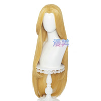 Manmei Unisex Traditional Style Middle Part Cosplay Wig with Widow's Peak – Multiple Colors