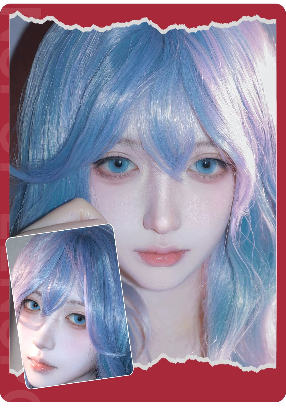 LENSPOP Flower Jade Pearl 6-Month Cosplay Contact Lenses – Sandwich Process Series