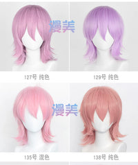 Manmei 37cm Outward Flipped Wolf Cut Universal Cosplay Wig