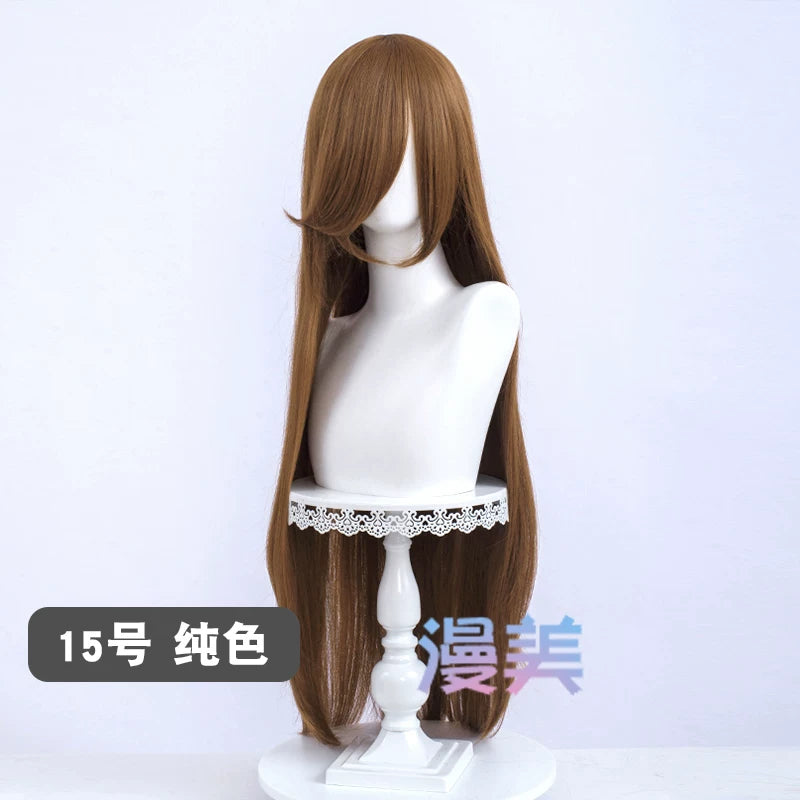 Manmei 100cm Long Straight Cosplay Wig for Anime, Costume & Character Styling
