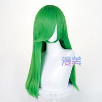 Manmei 60cm Long Straight Universal Cosplay Wig with Long Bangs