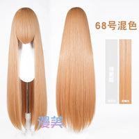 Manmei 600g Upgraded Thickened 100cm Long Straight Universal Cosplay Wig – 168 Colors