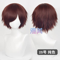 Manmei 30cm Teased Outward Flipped Short Universal Cosplay Wig