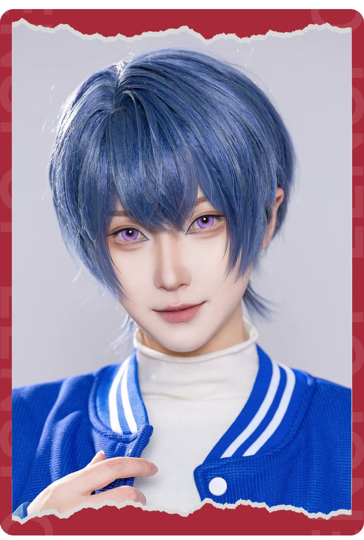 LENSPOP First Snow Melody 6-Month Purple Pink Cosplay Contact Lenses – Clearance Sale