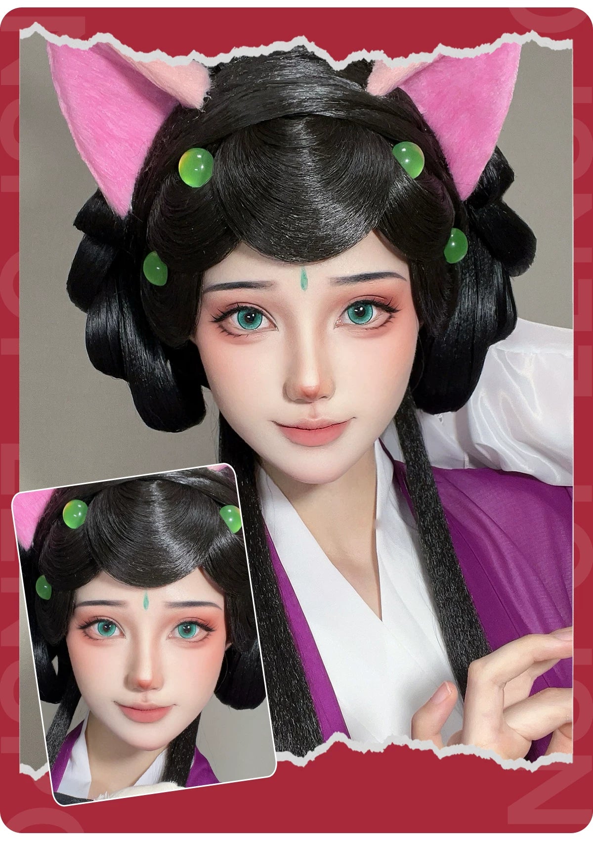 LENSPOP Jade Glazed 6-Month Cosplay Contact Lenses – Sandwich Process Series