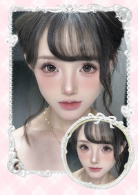 LENSPOP × Liya Moonlight Tea Cup 14.5mm 6-Month Classic Pink Cosplay Contact Lenses