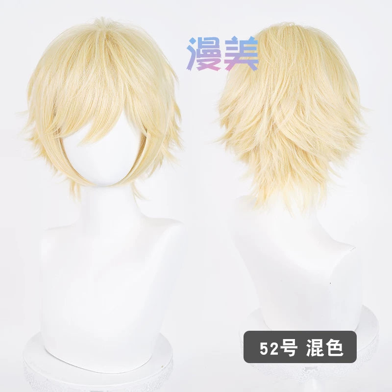Manmei Upgraded 32cm Outward Flipped Universal Cosplay Wig Colors 1 – 72