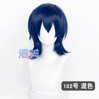 Manmei 37cm Outward Flipped Wolf Cut Universal Cosplay Wig