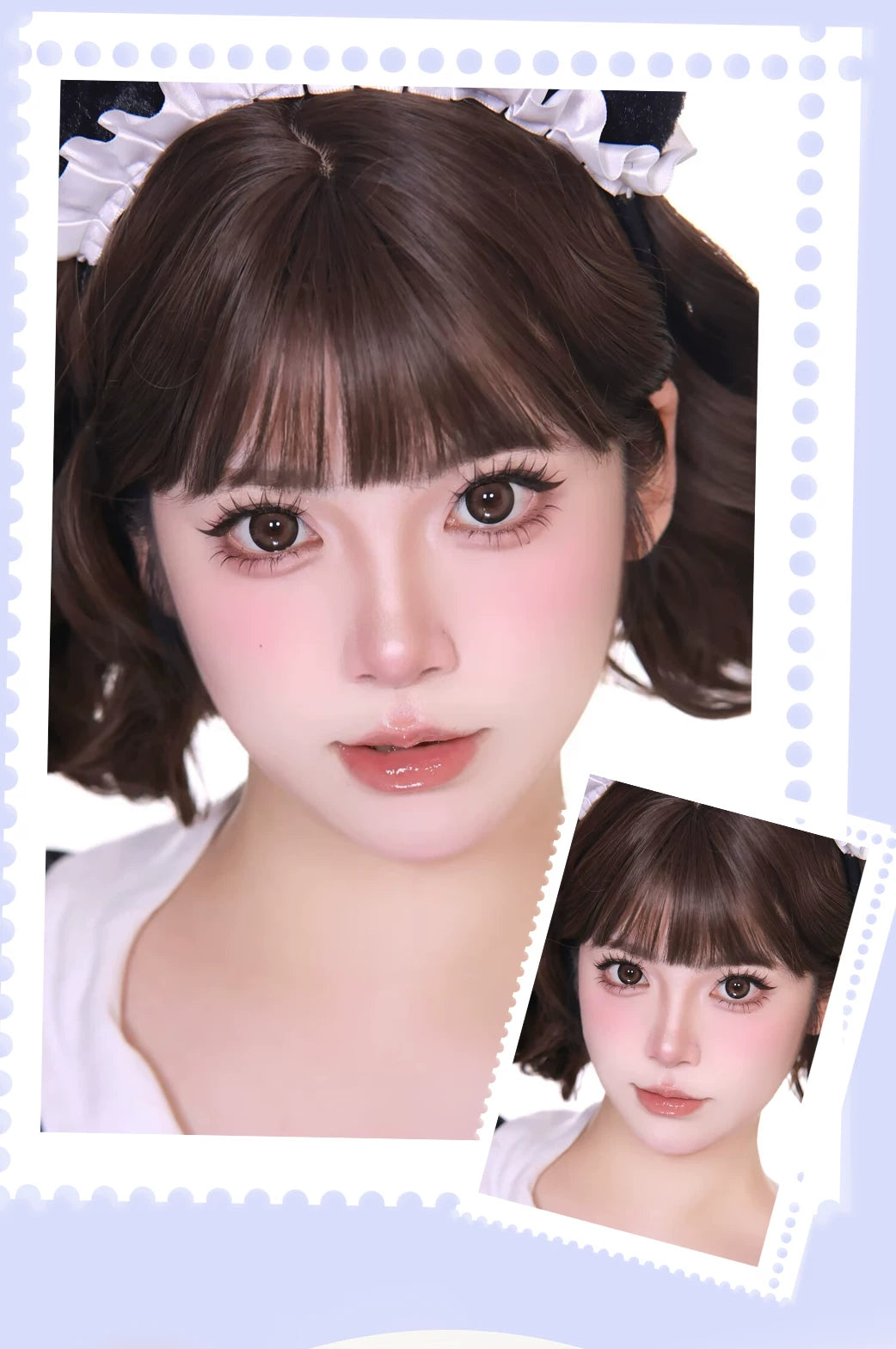 LENSPOP × Liya Dream in a Cage 14.5mm Large Diameter 1-Day Gothic Contact Lenses