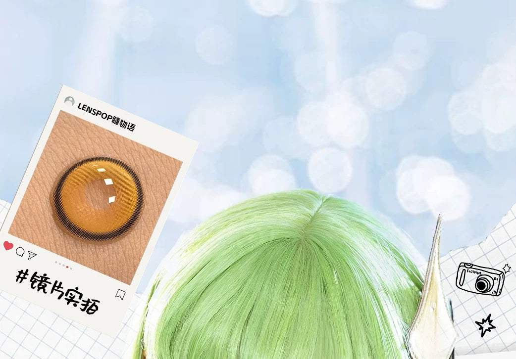 LENSPOP Dimension Dream Pro 1-Day Anime Cosplay Contact Lenses