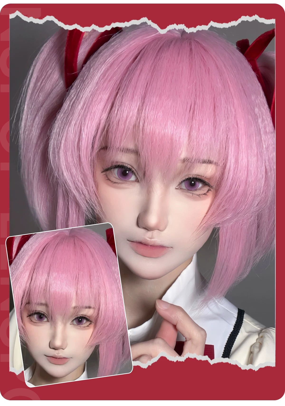 LENSPOP Flower Jade Pearl 6-Month Cosplay Contact Lenses – Sandwich Process Series
