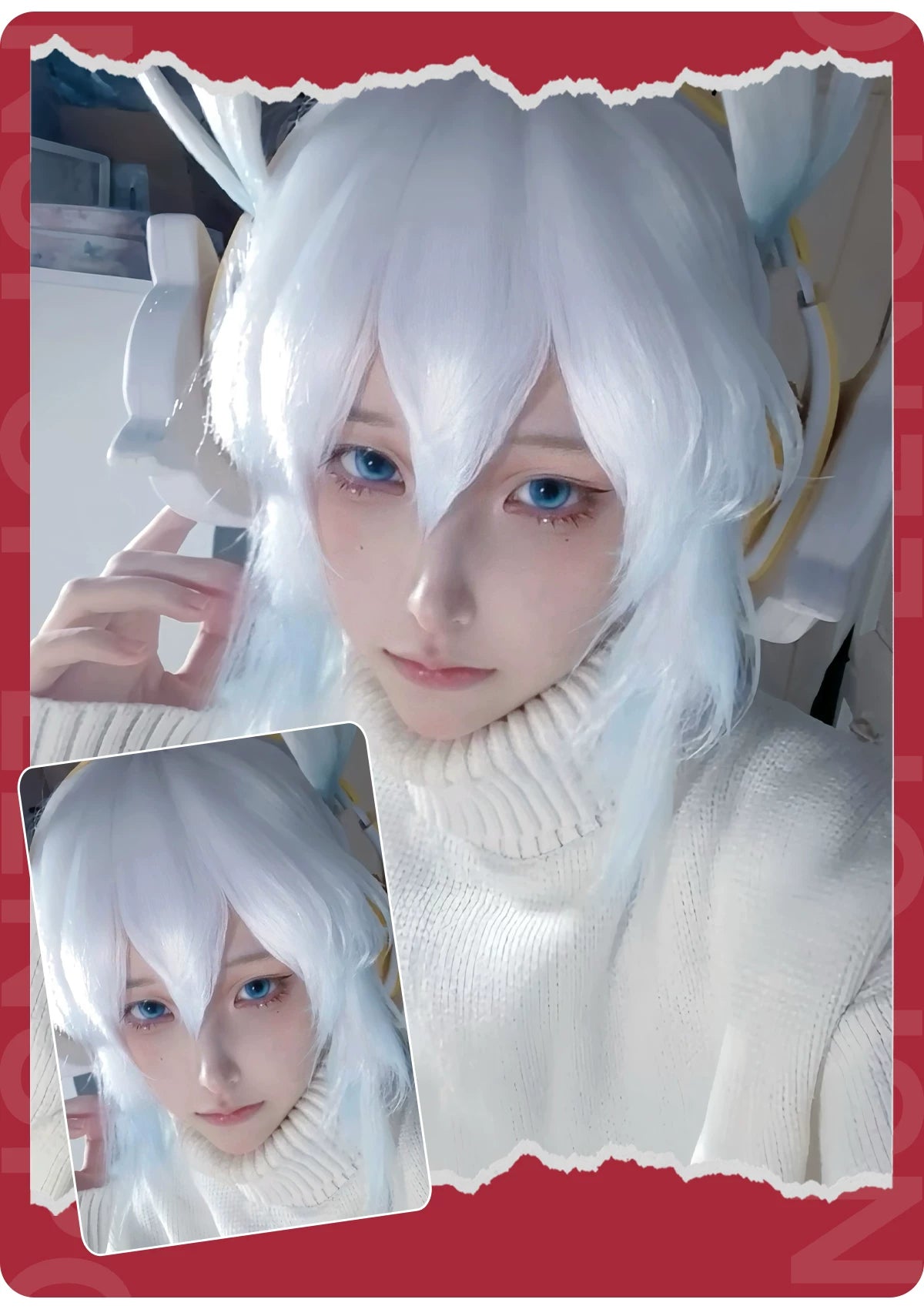 LENSPOP Yuan Ji 6-Month Cosplay Contact Lenses – Heart-Core Pearl Sandwich Series