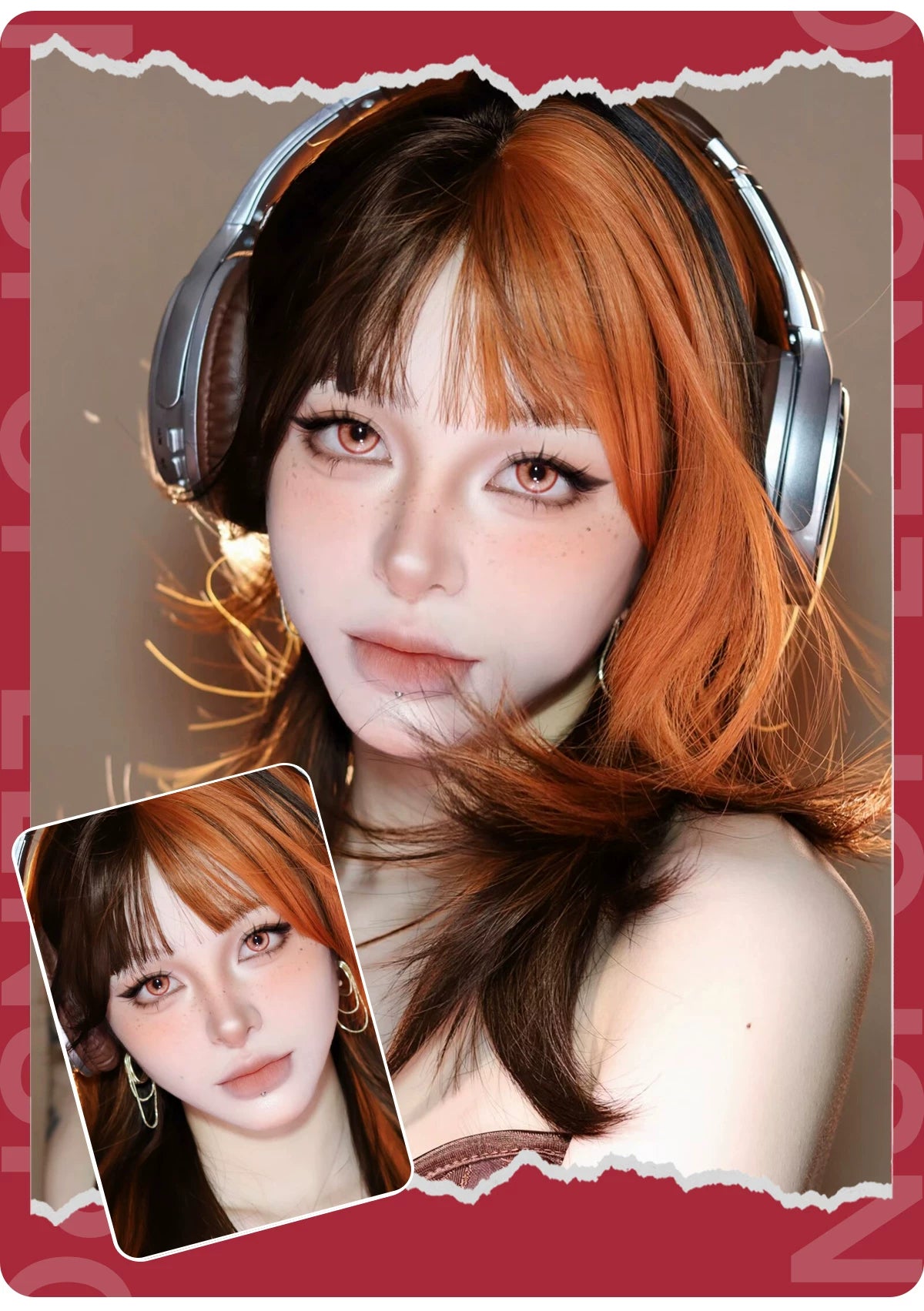 LENSPOP Starlight Tears Series 1-Day Anime Cosplay Contact Lenses