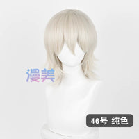Manmei 37cm Outward Flipped Wolf Cut Universal Cosplay Wig