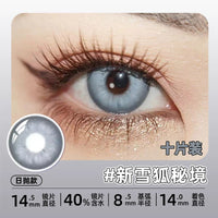 DGUGULENS Gray Collection 14.0mm 1-Day Anime Cosplay Contact Lenses