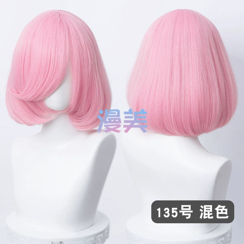 Manmei Bobo Bob Cut Inward Curled Short Universal Cosplay Wig