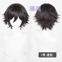 Manmei Upgraded 32cm Outward Flipped Universal Cosplay Wig Colors 1 – 72