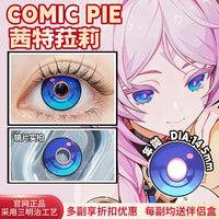 Comic Pie Xitlali 1-Year Blue Large Diameter Genshin Impact Cosplay Contact Lenses