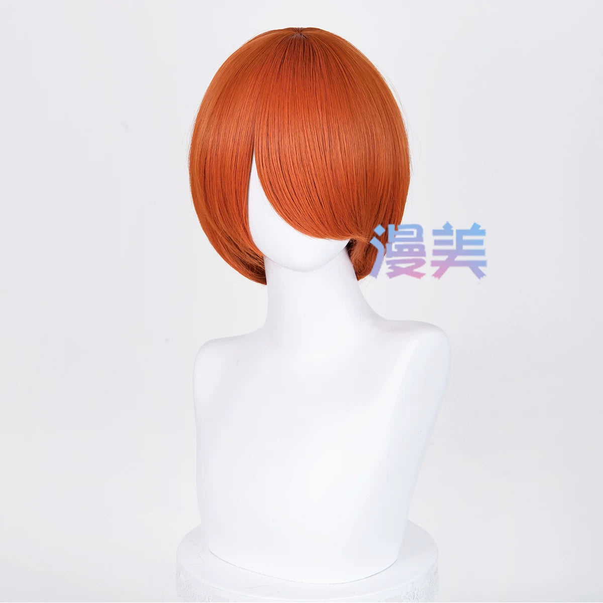 Manmei 30cm Face Framing Short Universal Cosplay Wig with Scalp Top