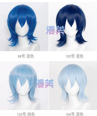 Manmei 37cm Outward Flipped Wolf Cut Universal Cosplay Wig