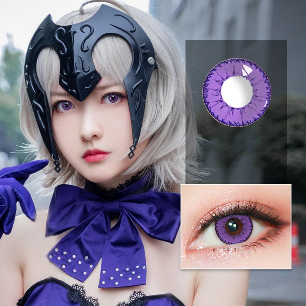 Ovolook Devil 1-Year Anime Doll Eye Cosplay Contact Lenses – Vibrant Series