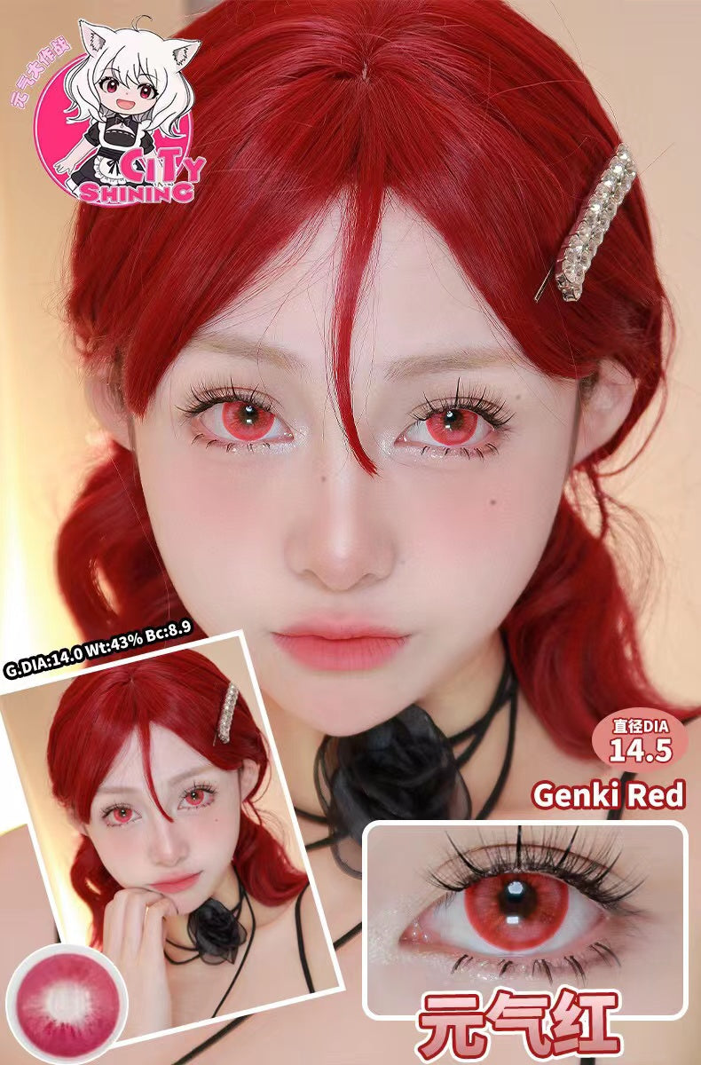 Shining City 1-Day Korean Anime Doll Eye Cosplay Contact Lenses