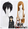 Manmei Wigs: Sword Art Online SAO: Kirito Asuna Cosplay Wigs Authentic Manmei Brand Anime Game