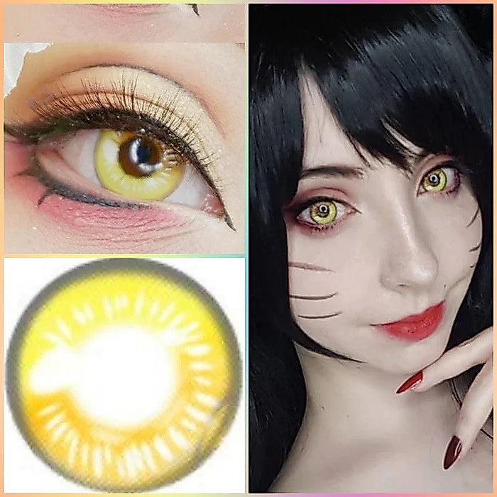 CosCon Bella 1-Year 14.20MM Anime Doll Eye Cosplay Contact Lenses – Vibrant Series