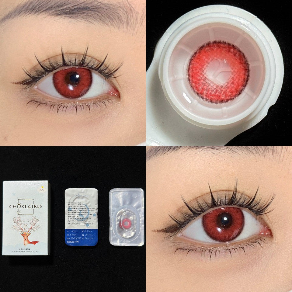 Choki Girls 1-Day Korean Anime Doll Eye Cosplay Contact Lenses – Super Vibrant Series