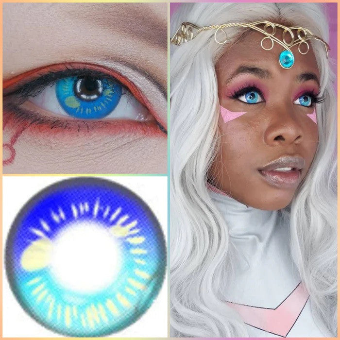 CosCon Bella 1-Year 14.20MM Anime Doll Eye Cosplay Contact Lenses – Vibrant Series