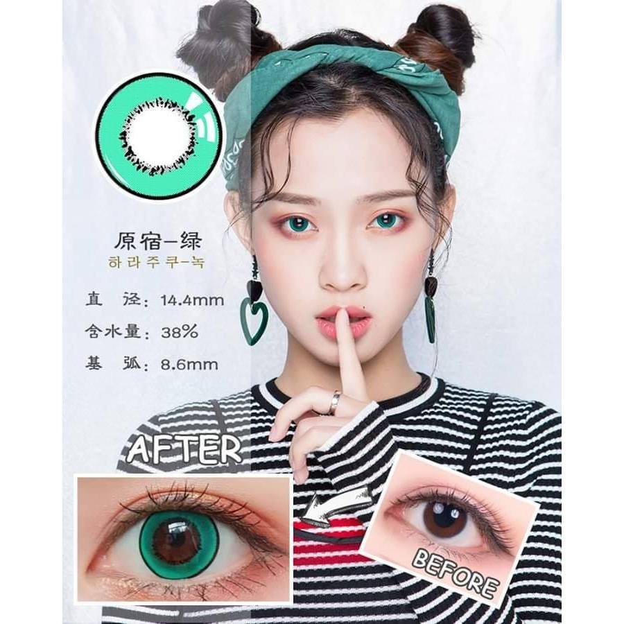 CosCon Element Harajuku 1-Year Anime Doll Eye Cosplay Contact Lenses – Vibrant Series